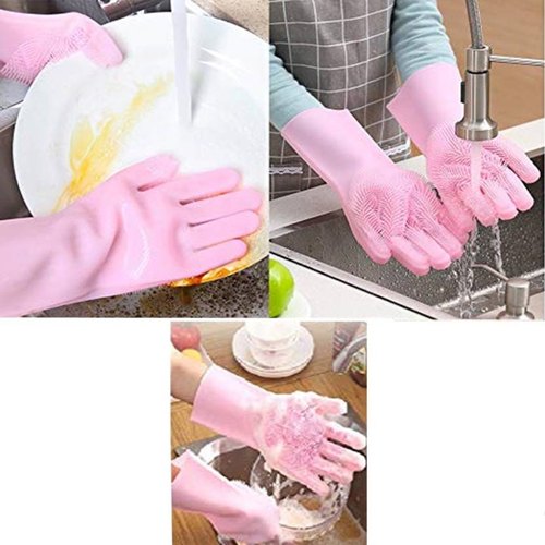 Re-useable Washing Gloves for Kitchen, Bathroom, Car, Pet and Multipurpose Cleaning